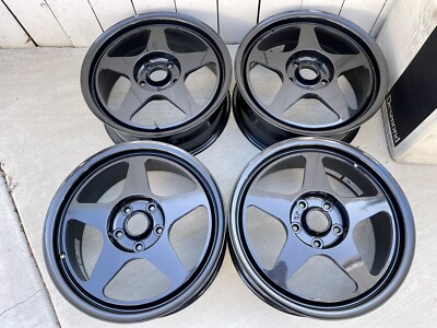 Rare JDM Desmond RegaMaster Marquis Promoda 17x7 +45 5x114 civic