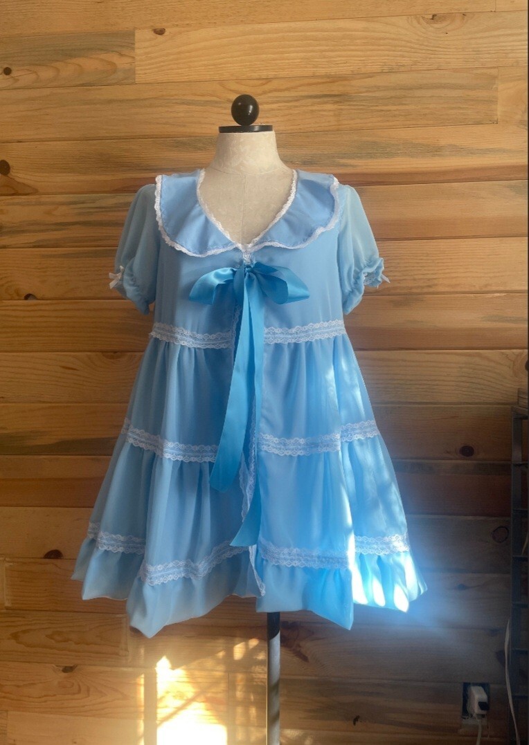 Melanie Martinez Inspired Dress Crybaby Blue Babydoll Dress | eBay Melanie Martinez Inspired Dress Crybaby Blue Babydoll Dress | eBay