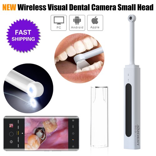10 Cámara oral dental inalámbrica HD cámara endoscopio oral intraoral Bluetooth - Imagen 3 de 24