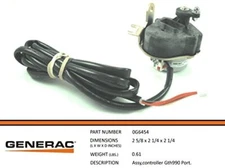 GENERAC 0G6454 OEM RV Guardian Stepper Motor Assembly - GTH990 Controller Portab