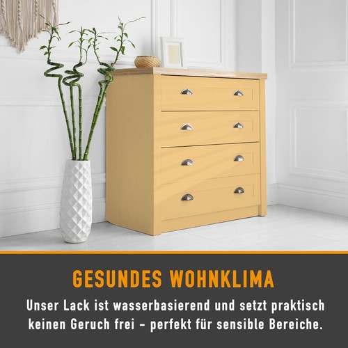 SEEBAUER vernice opaca fai da te per interni ed esterni - vernice ibrida per legno metallo plastica - Foto 80 di 168