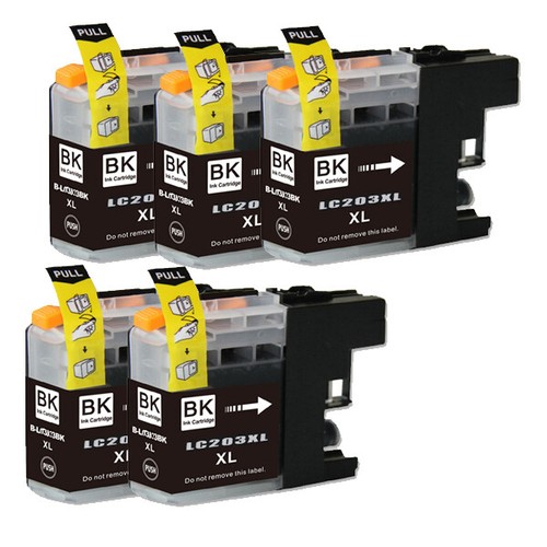 Tintenpatrone SCHWARZ passend für Brother LC203 XL LC201 MFC-J460DW MFC-J480DW MFC-J485DW - Bild 12 von 14