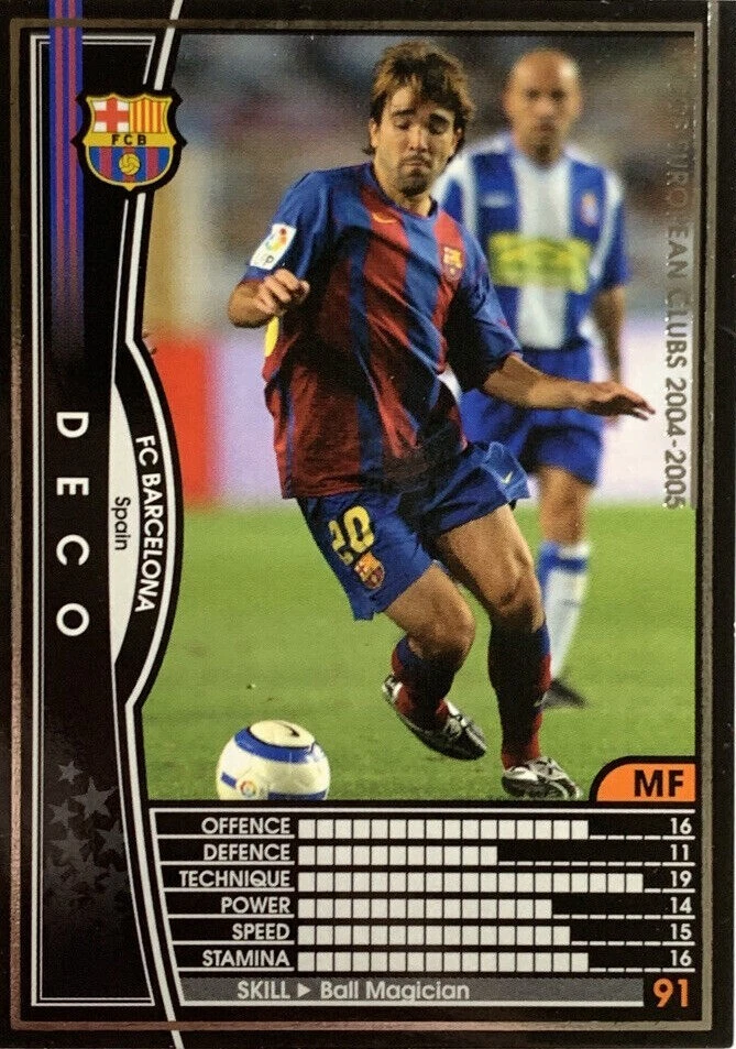 2004-05 Panini WCCF European Clubs - Deco #184/224 for sale | eBay