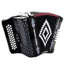 Montanari 3412 Accordion 3 Switch FBE Black