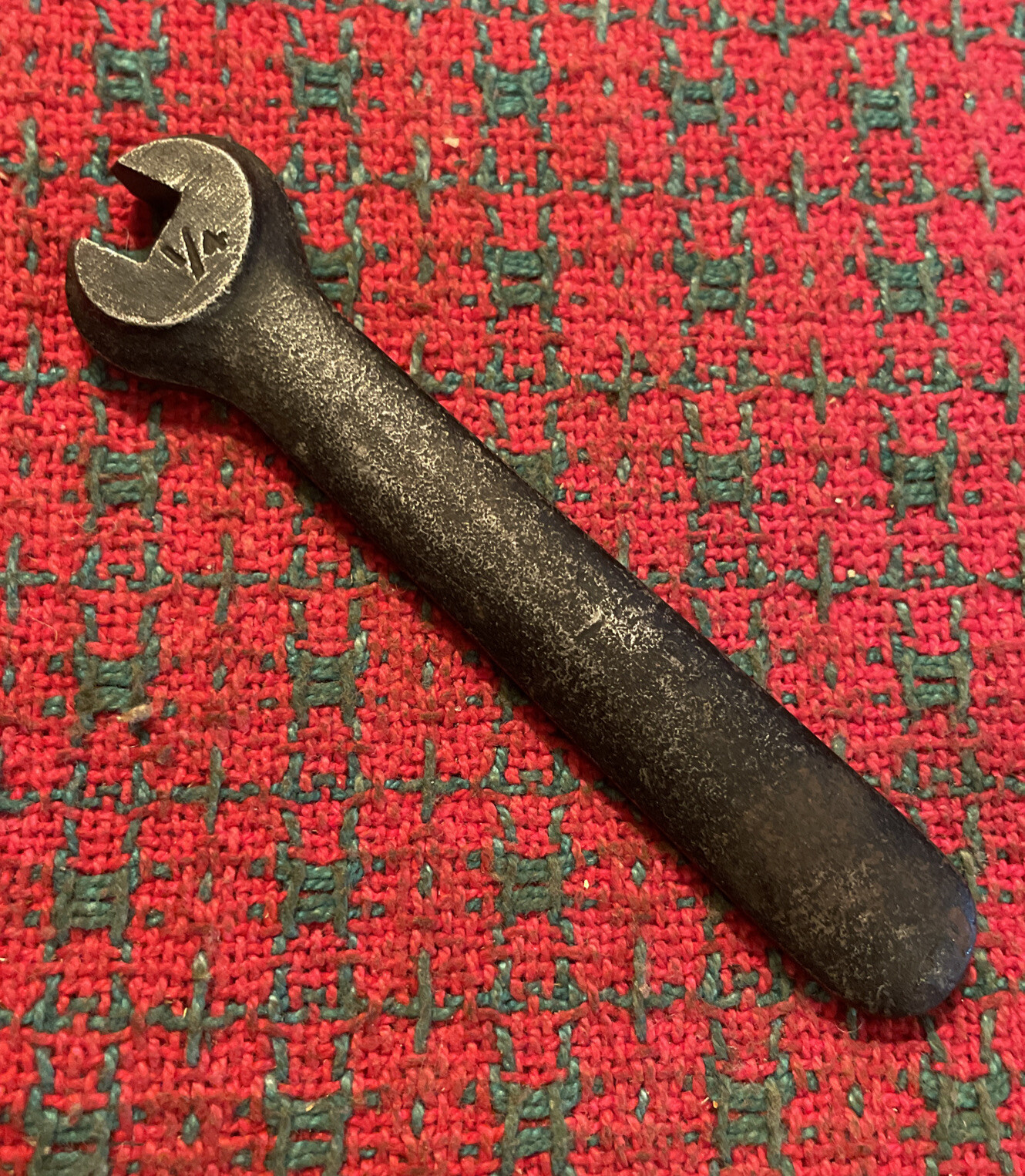 Vintage 1/4" Open End No. 501 Small Machine Lathe Tool Post Wrench
