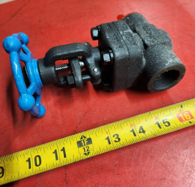 3/4'' Sharpe SV34834TE006 Female NPT Threaded Gate Valve A105 Steel 800 Class NeW