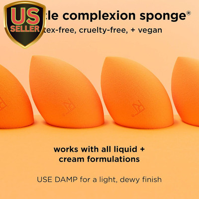 Miracle Complexion Sponge, Makeup Blending Sponge, for Liquid & Cream Foundat...