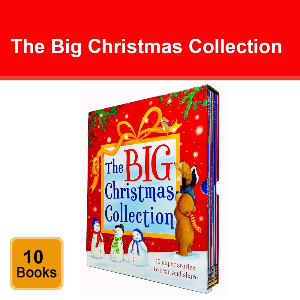 The Big Christmas Collection 10 Books Set When Will it Snow, Waiting for Santa