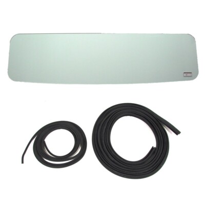 1968 - 1975 Front Windshield Glass Green Tint Jeep Products W/Seal CJ5 CJ6 DJ5