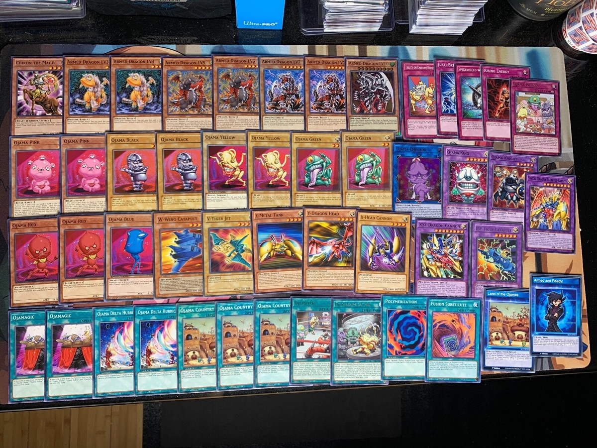 Yugioh Chazz Princeton Ojama Deck - Dragon, Beast Warrior, Fusion