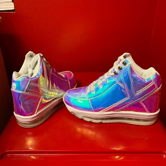 hologram sneakers
