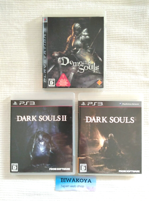 Dark Souls & Dark Souls 2 & Demons Souls Sony Playstation3 PS3