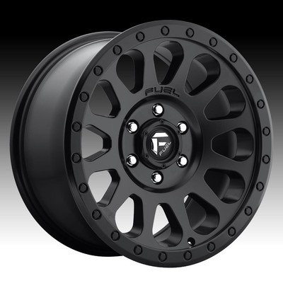 4/Fuel D579 Vector Matte Black 20x10 5x5 -18mm (D57920007347)