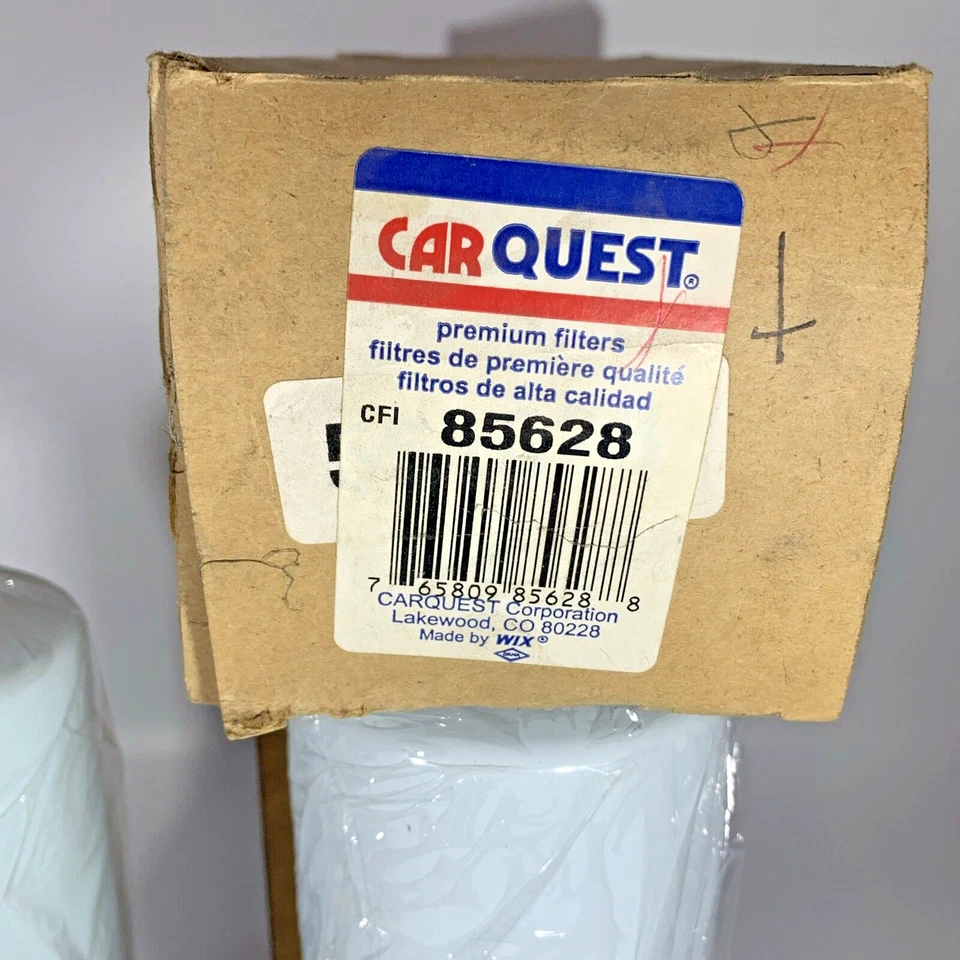 2 NOS CarQuest Premium Filter 85628 for 92-96 Chevrolet GMC P60 P6000 P6500 Foto 2 de 3