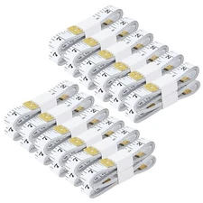 Soft Tape Measure 24 Pack Bulk Sewing Tailor Cloth Vinyl 60 Inch