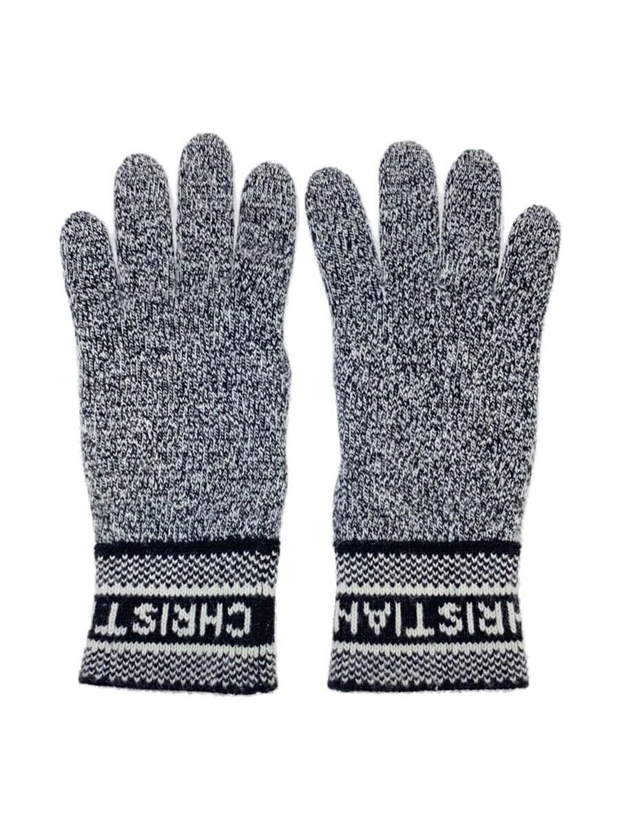 Gants femme Christian Dior LAINE gris 25DWI754I177 occasion