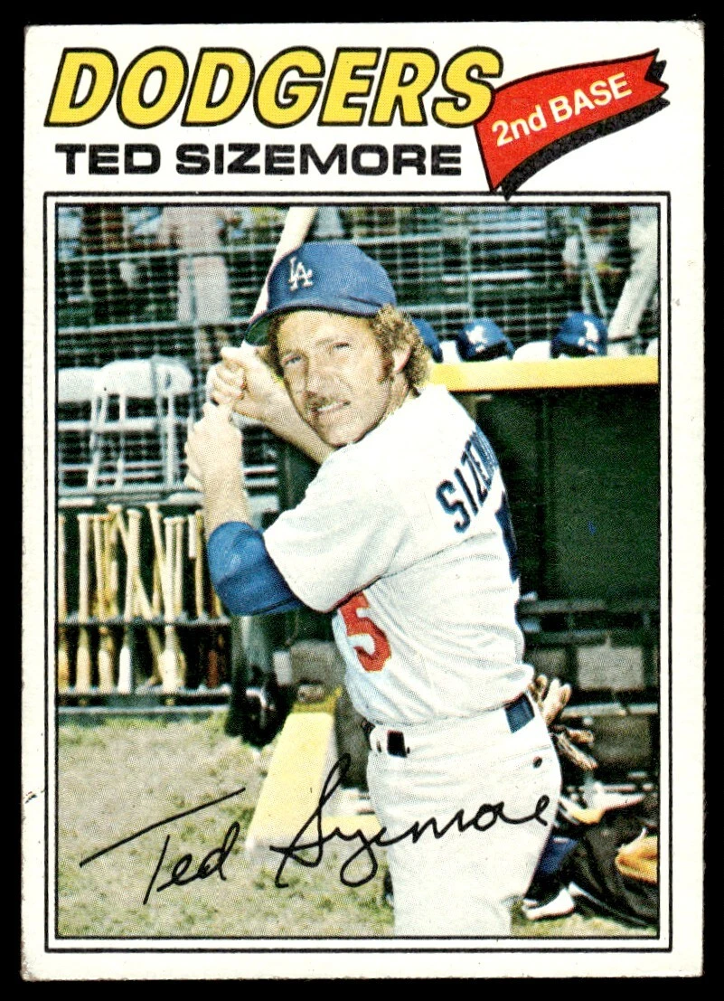 1977 Topps Ted Sizemore Los Angeles Dodgers #366