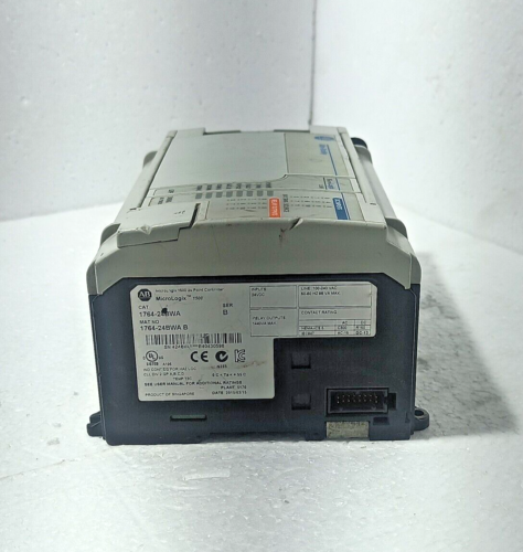 Allen-Bradley 1764-24BWA Ser B MicroLogix1500 Controller mit 1764-LRP Modul - Bild 6 von 7