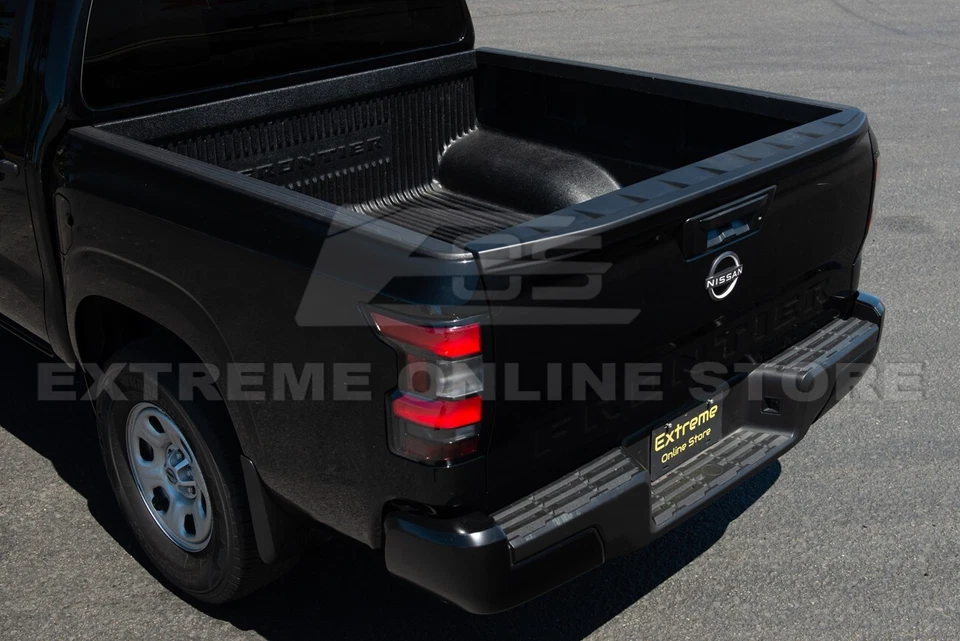 For 22-Up Nissan Frontier EOS Performance Matte Black Rear Tailgate Lip Spoiler - Image 3 of 4
