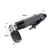 TRAPANO PNEUMATICO ANGOLARE 90° CON MANDRINO AUTO-SERRANTE 1-10mm FASANO