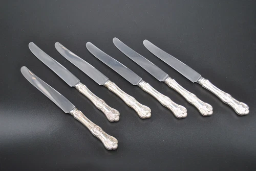 Kings by Wallace Sterling Silver Dinner Knife Blunt Blade 8 11/16" Flatware Set