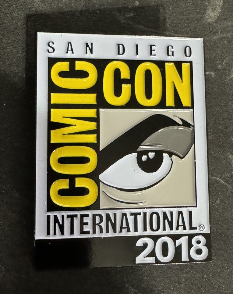 2018 SDCC San Diego Comic Con International Official Logo Pin | eBay
