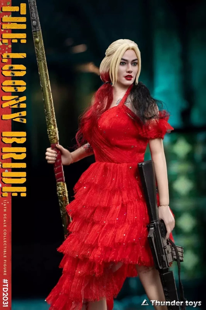 IN STOCK New Thunder Toys TD2031 1/6 Crazy Bride Harley 12