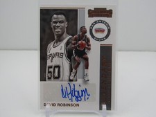 DAVID ROBINSON 2019-20 CONTENDERS LEGENDARY CONTENDERS AUTOGRAPH AUTO! #02/25!