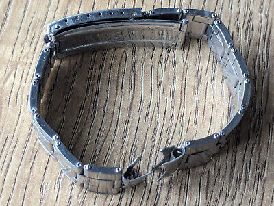 Vintage '7-63' Stamped Zodiac Sea Wolf 12 Link Riveted Vintage '7-63' Stamped Zodiac Sea Wolf 12 Link Riveted