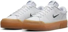 NEW Nike Court Legacy Lift FV5526-100 White Gum Sole Platform Shoes Women's 7.5