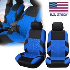 For Honda Accord Civic Cr-v Hr-v Cloth Car Seat Covers 2-seat Front Set Cushion