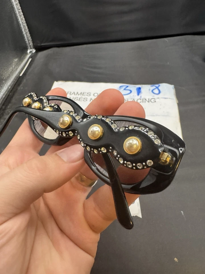 Hermosas gafas vintage Ventura Lienna audaces Bling Bonnie C130 Foto 3 de 4