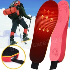 M/L Heated Insoles USB Rechargeable Electric Heated Insoles with APP Control US