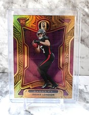 DRAKE LONDON 2022 Gold Standard ROOKIE #20/25 RC CARD PANINI FALCONS NFL 112. rookie card picture