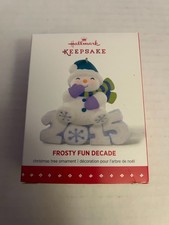 Hallmark Keepsake Frosty Fun Decade 2015 Ornament - Sixth in Series