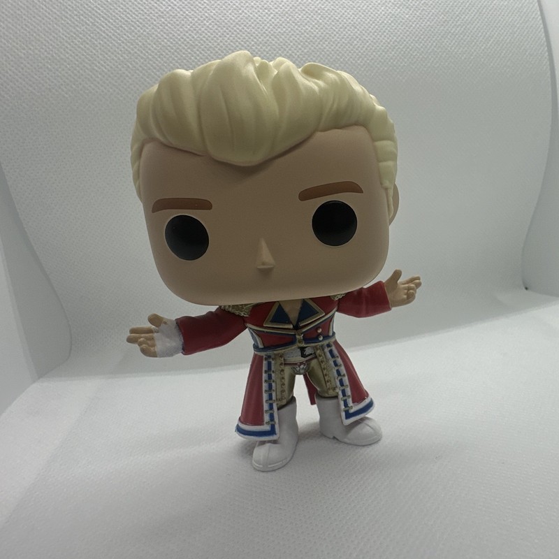 Funko Pop! The American Nightmare Cody Rhodes w/ Blonde Hair Red/Blue Outfit