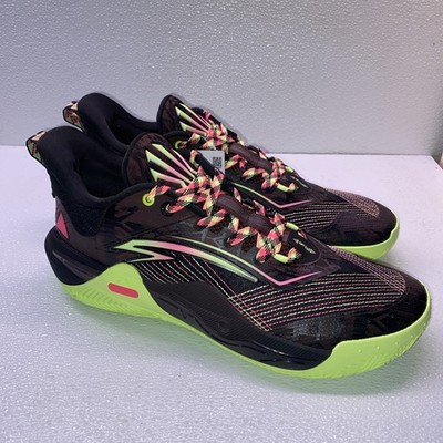 Mens Size 13 Anta Kai 1 Speed Black Brown Yellow Basketball Shoes 8125B1128S-8