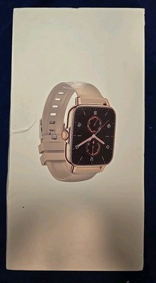  SmartWatch  Fitness Tracker für Android IOS Black Band