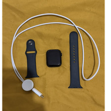 Apple Watch Series 9 45mm GPS + cellular Black Aluminium Case.