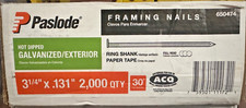Paslode 650474 3-1/4" x .131 Ring Shank HDG 30-34deg (2,000/box)