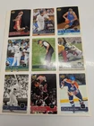 2003 Upper Deck Magazine nine-card uncut sheet featuring  LeBron James Rookie