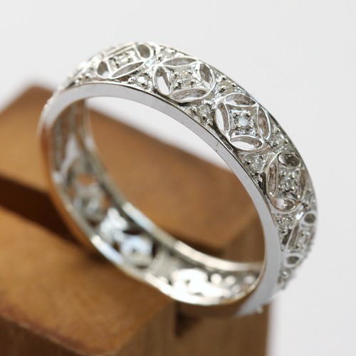 Diamond Half Eternity Ring