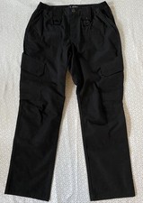 LAPG Tactical Pants Womens 6 Black Cargo Operator Utility Rip Stop Police Gear
