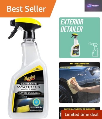 Meguiar's Ultimate Waterless Wash & Wax - 768ml Eco-Friendly Detailing Spray