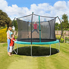 Twirl Play 12ft 366m Steel Trampoline with Safety Net Frame Pads
