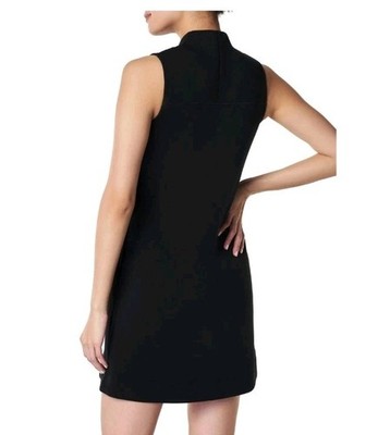 Spanx Air Essentials V-Neck Mini Dress Black Sleeveless Medium M Women's |  eBay