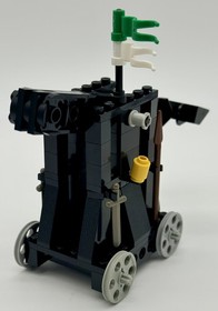 LEGO 6030 Catapult 1984 Castle Black Falcons Black Knights Catapult complete