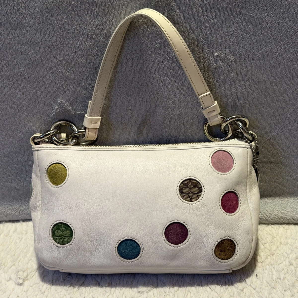 25+ Coach Leather Exterior Polka Dot Bags & Handbags for Women for 