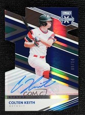 2020 Elite Extra Edition Status Die-Cut Signatures 9/14 Colten Keith Auto 03wr