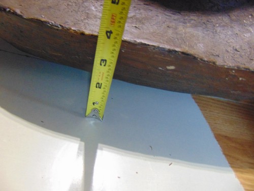 Vtg Antique Wood 2 Handled Dough Bowl Trencher Primitive Farmhouse 23 1/2" long - Bild 6 von 12